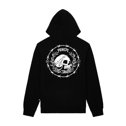 HOODIE | BARBED WIRE SKULL