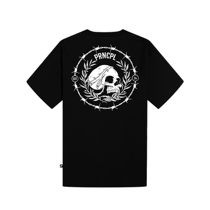 TSHIRT | BARBED WIRE SKULL